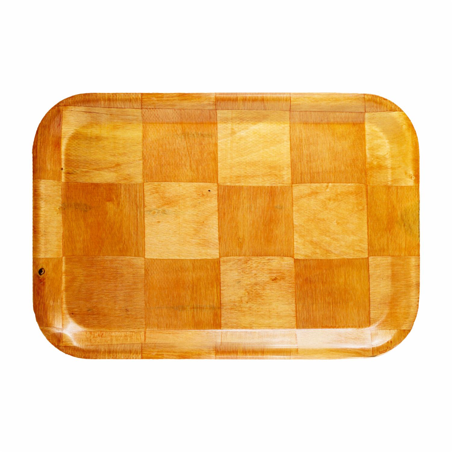 Bandeja Cuadrada Tipo Madera BONITA HOME Unidad