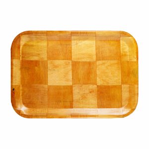 Bandeja Cuadrada Tipo Madera BONITA HOME Unidad