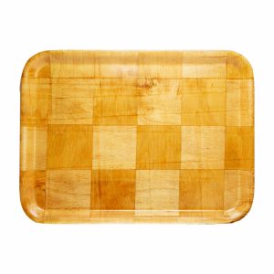 Bandeja Cuadrada Tipo Madera BONITA HOME Unidad