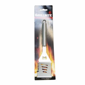 Volteador Bbq De Acero Inoxidable IDEAL HOME