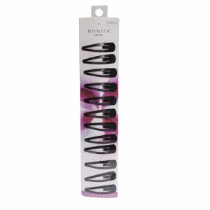 Vinchas Clip De Color Negro BONITA CARE