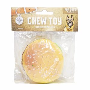 Juguete Para Mascota Diseño Hamburguesa BONITA PET Unidad