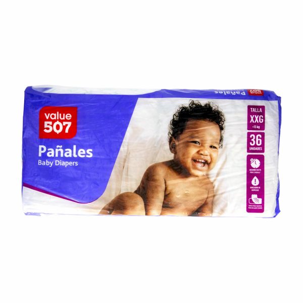 Pañales Extra Extra Grande VALUE 507