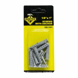 Tornillos Y Tacos Chismeta HUNTER 1/8" x 1"