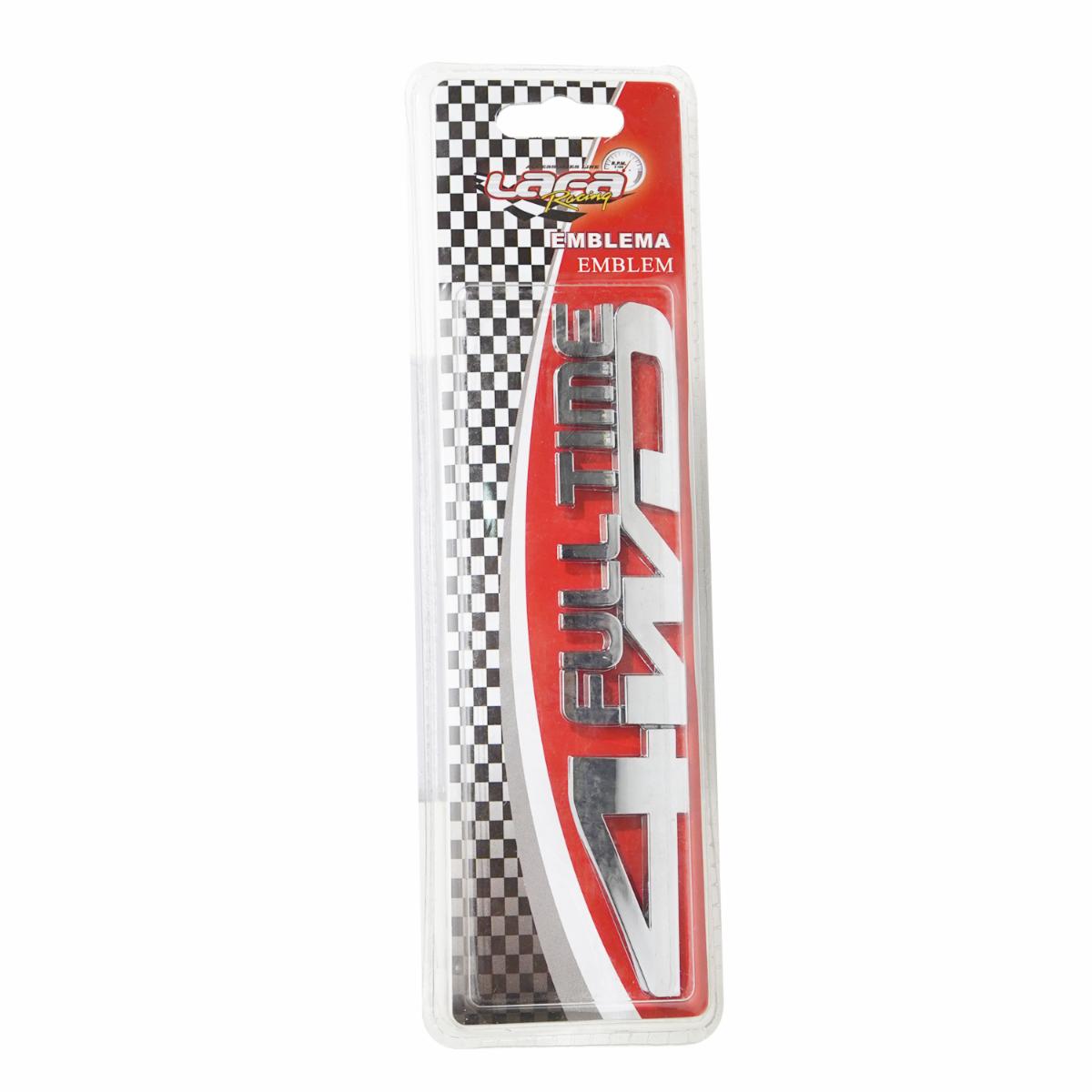 Emblema Automotriz Cromado 4WD LAFA Unidad
