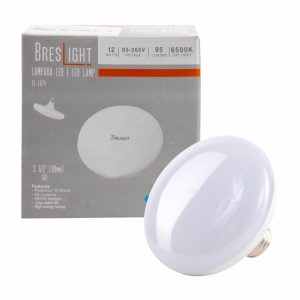 Foco Led 90MM 12W 95LM/W 6500K 85-265V BRESLIGHT Unidad