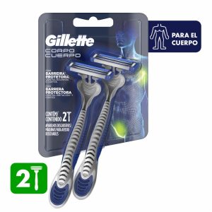 Afeitadora Hombre Para El Cuerpo GILLETTE X 2 Uds