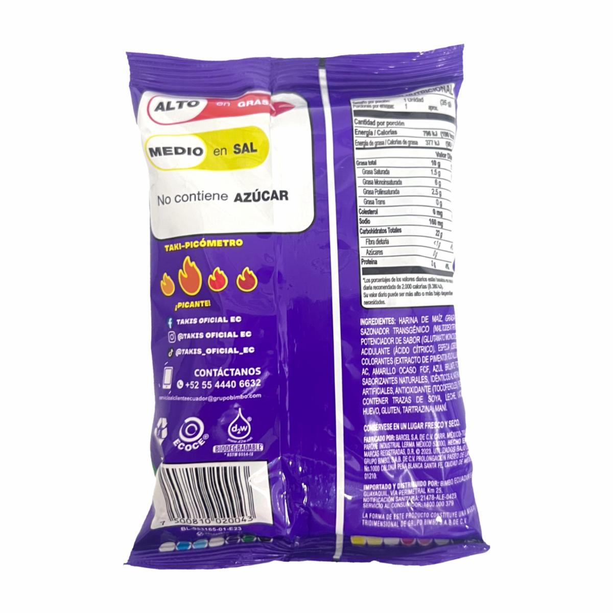 Takis Bocaditos De Maíz Original BARCEL 42 G - Image 3