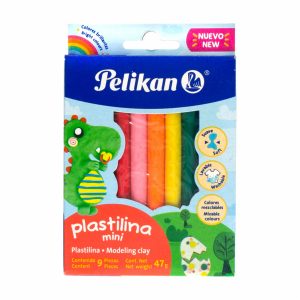 Plastilina Moldeable Mini Colores PELIKAN X 9 Uds