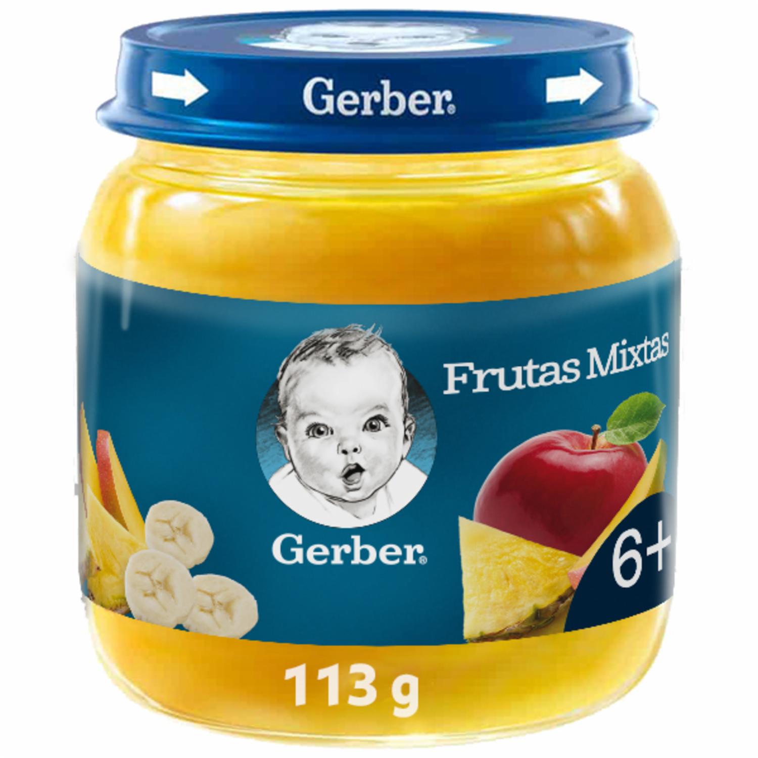 Compota De rutas Mixtas GERBER 115 G - Image 2