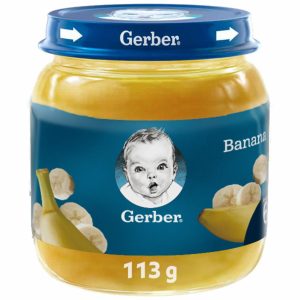 Compota De Banano GERBER 113 G