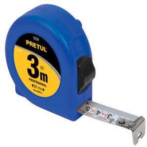 Flexómetro De 3Mt Azul PRETUL