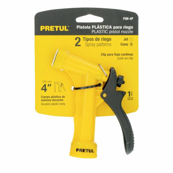 Pistola Plástica 4 De Jardín PRETUL - Image 3