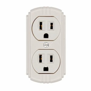 Tomacorriente Doble Polar 125V15 Avoltec PRETUL Unidad