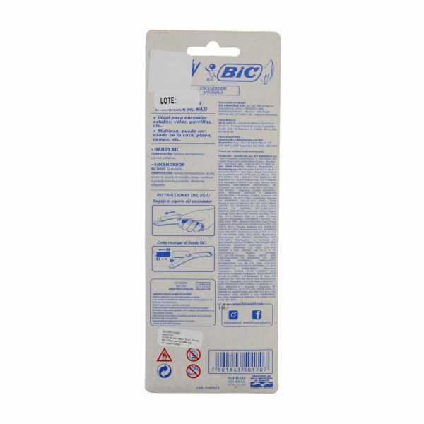 Encendedor A Gas Multiuso Handy Maxi BIC - Image 2