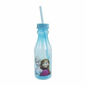 Botella Tomatodo Con Pitillo Diseño Frozen FUN KIDS