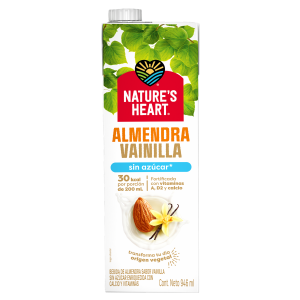 Bebida De Almendras Con Vainilla NATURE´S HEART Tetrapak