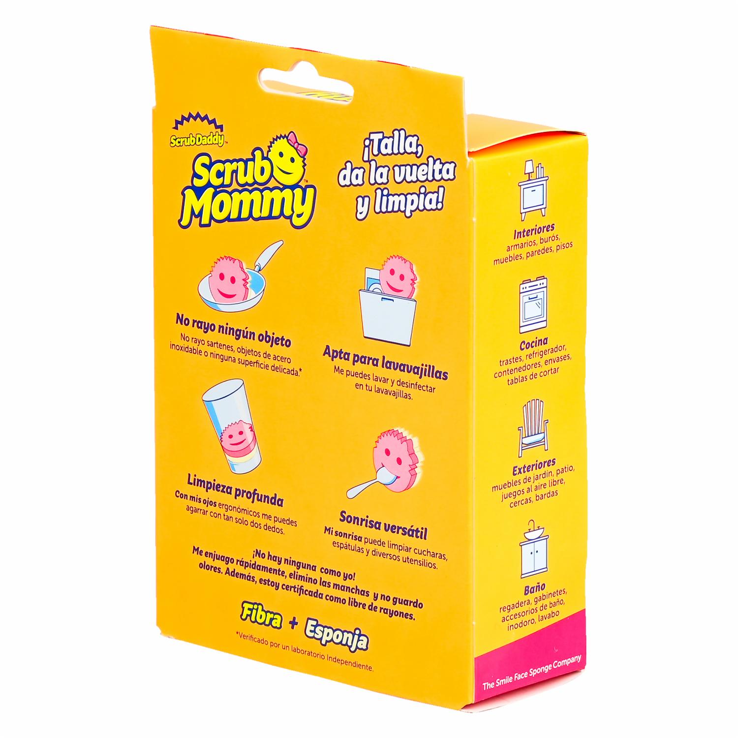 Esponja Lavavajillas Doble Cara Fibra Y Esponja SCRUB MOMMY Unidad - Image 2