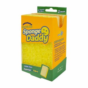 Esponja + Fibra Doble Cara SCRUB DADDY X 2 Uds