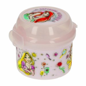 Recipiente Para Alimentos Redondo Princesas DISNEY