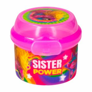 Recipiente Redondo De Melamina Diseño Trolls FUN KIDS