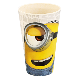 Vaso Bambú Minioms Varios Diseños FUN KIDS 350 Ml