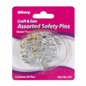 Imperdibles Para Costura ALLARY X 50 Uds