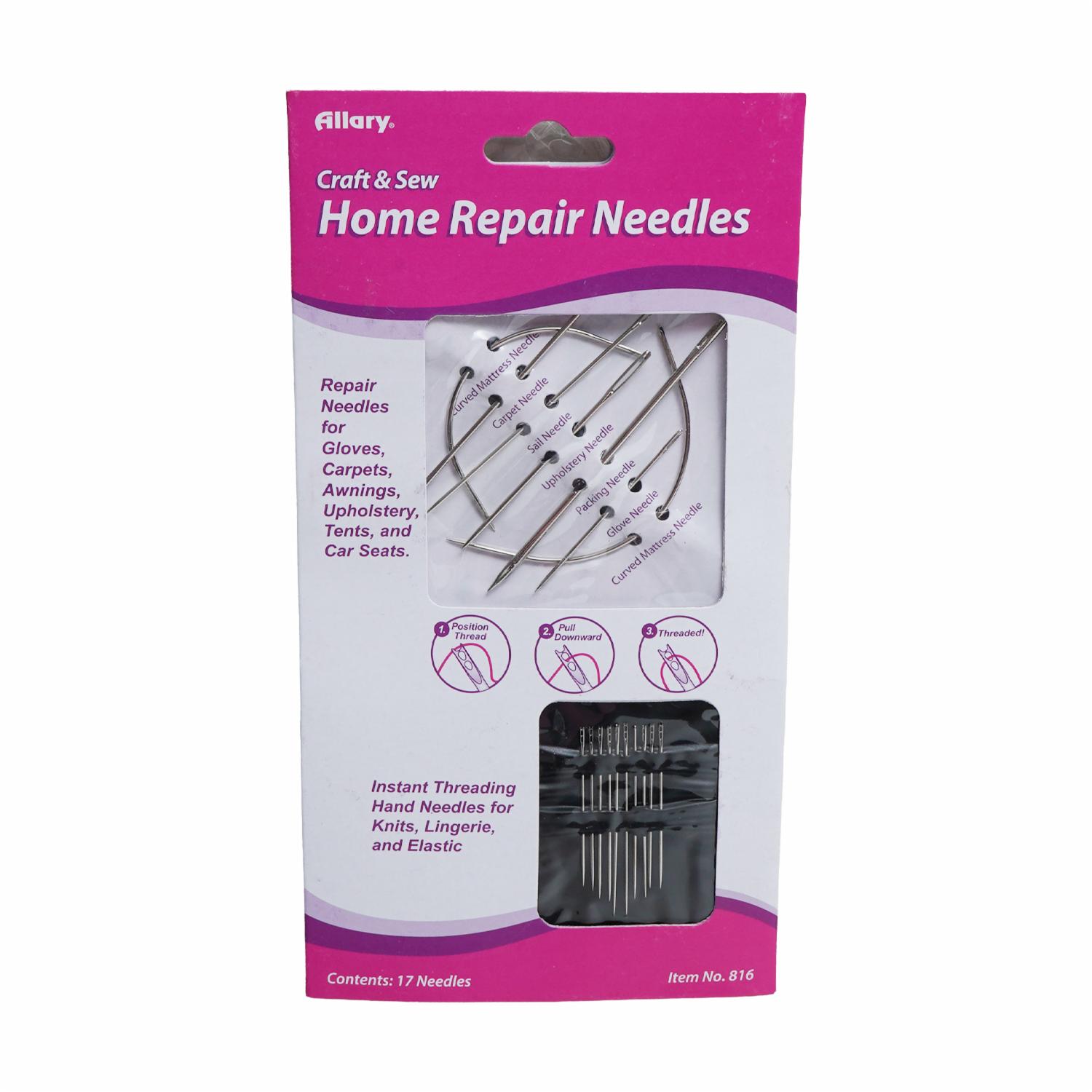 Juego De Agujas Varios Usos ALLARY 17 Piezas