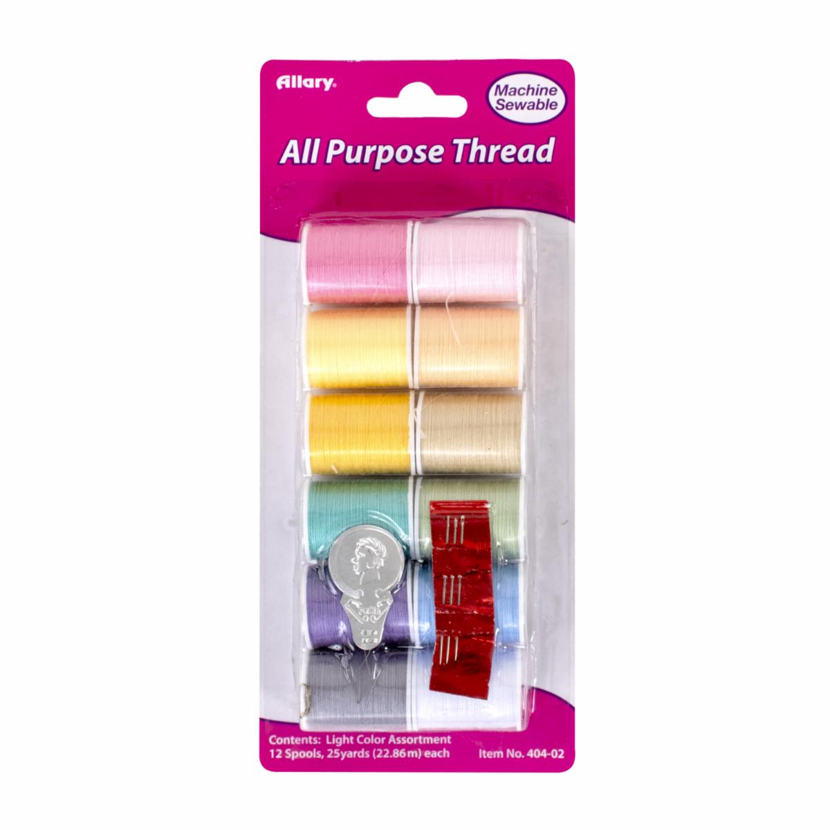 Set De Hilos Multiuso Para Costura ALLARY 16 Piezas