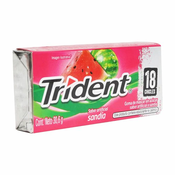 Chicles Sabor A Sandía TRIDENT 30.60 G - Image 4