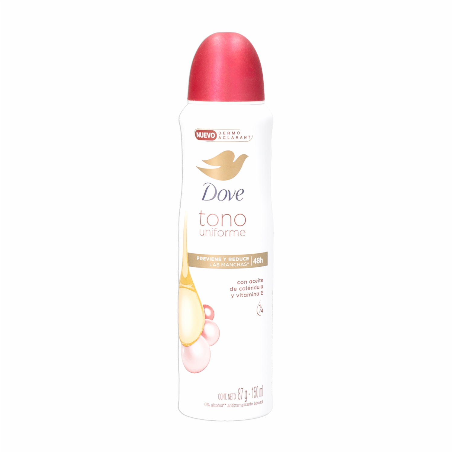 Desodorante En Aerosol Para Dama Dermo Aclarante DOVE 150 Ml - Image 2