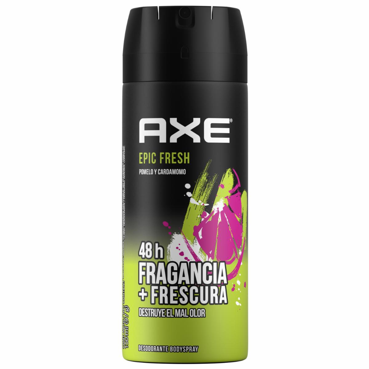 Desodorante En Aerosol Body Spray Epic Fresh AXE 150 Ml