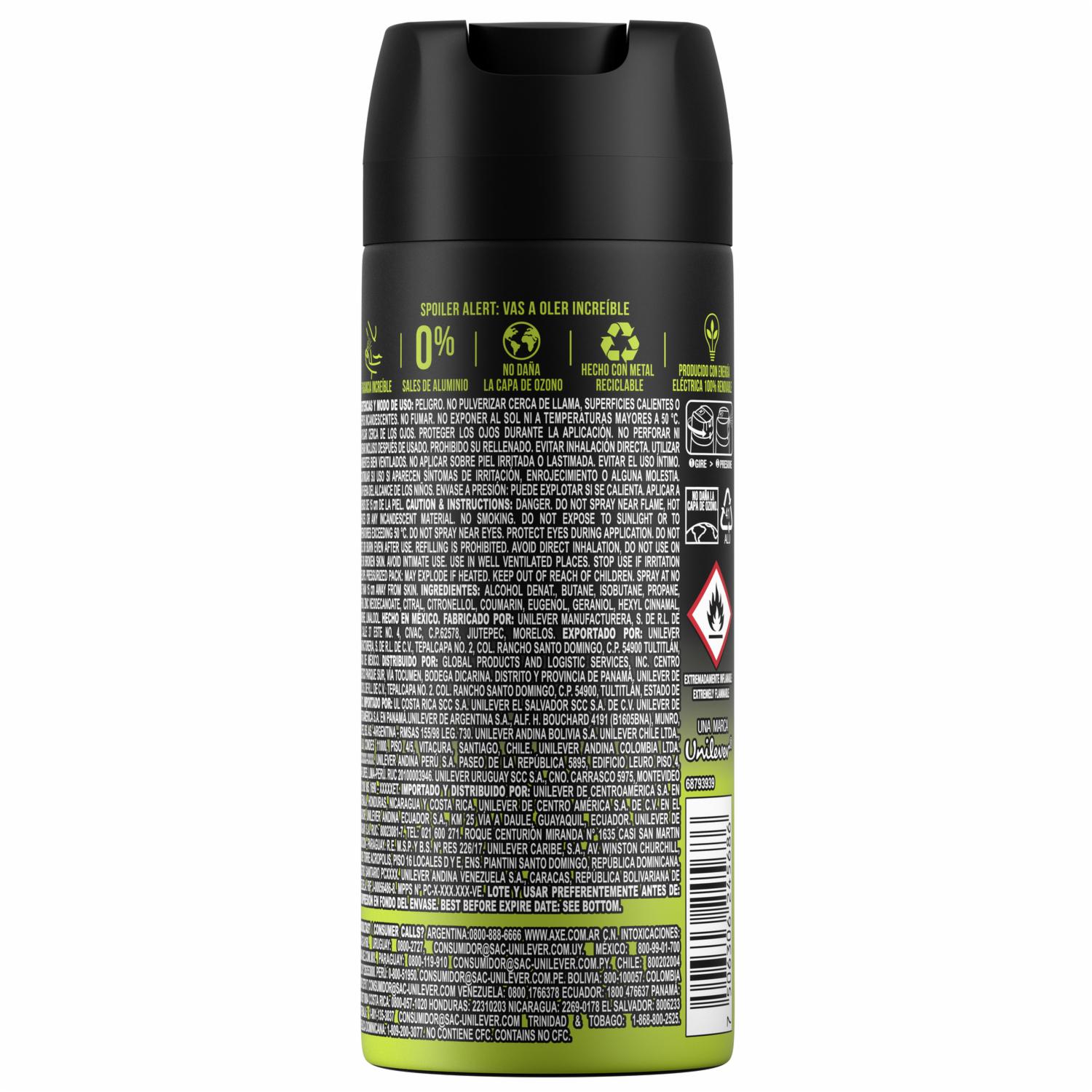 Desodorante En Aerosol Body Spray Epic Fresh AXE 150 Ml - Image 2