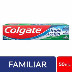 Crema Dental Triple Acción Menta Original COLGATE 50 Ml