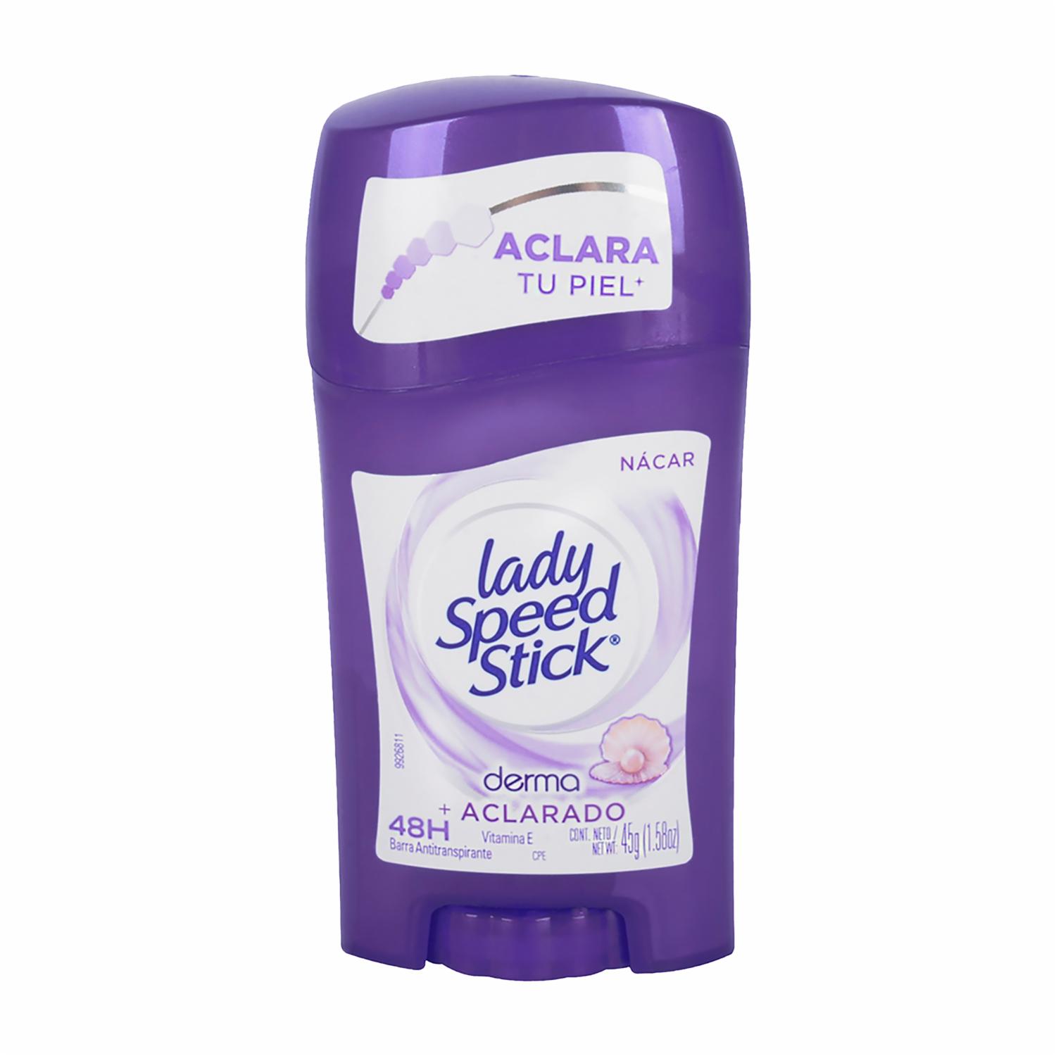 Desodorante En Barra Para Mujer Derma Care Y Vitamina E LADY SPEED STICK 45 G