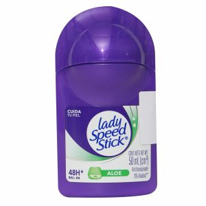 Desodorante En Roll On Para Mujer Derma + Aloe LADY SPEED STICK 50 Ml
