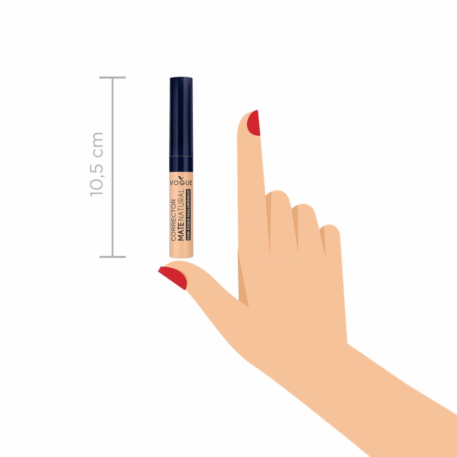 Corrector Líquido Mate Natural Tono Bronce VOGUE - Image 4