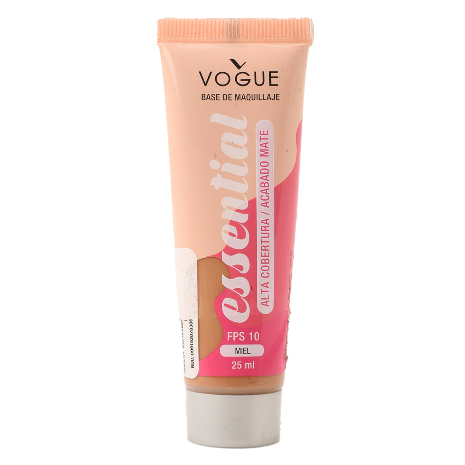 Base De Maquillaje Líquida Essential Alta Cobertura Mate Capuccino VOGUE
