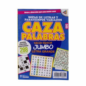 Libro Cazapalabras EDITORES NACIONALES 288 Páginas