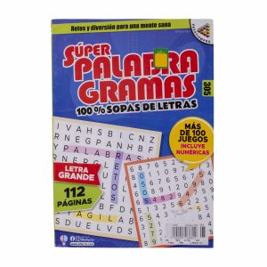 Libro Super Palabragramas EDITORES NACIONALES 112 Páginas