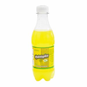 Bebida Gaseosa Sabor A Piña QUINTUPLES 300 Ml