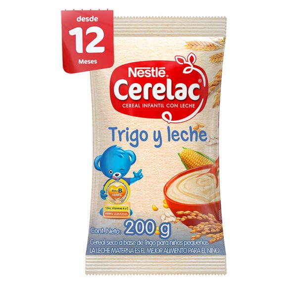 Cereal Infantil Con Trigo Y Leche Y Probióticos Bífidus Bl +12 Meses CERELAC