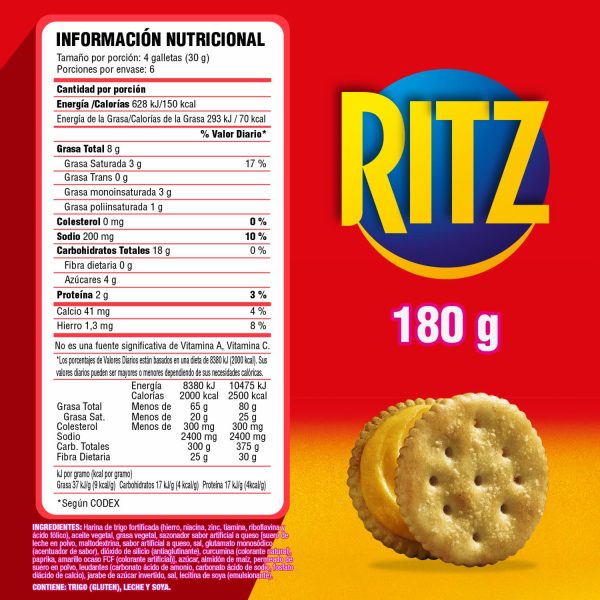 Galletas Saladas Sabor A Queso RITZ - Image 2
