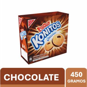Galletas Dulces Doble Crema Sabor A Chocolate KONITOS 450 G