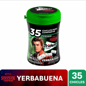 Chicles Sabor A Yerbabuena TRIDENT 45.50 G