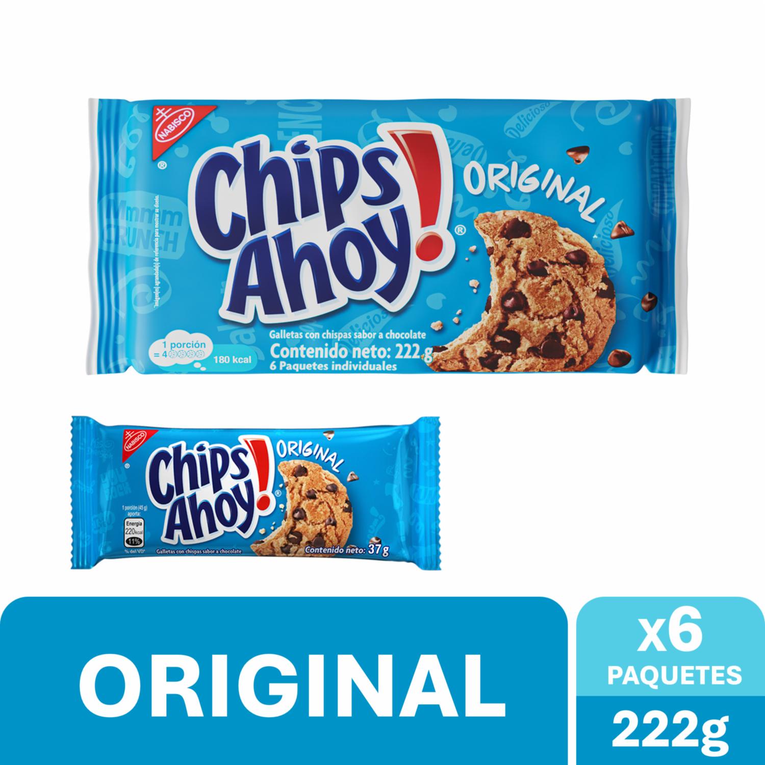 Galletas Dulces Con Chispas De Chocolate CHIPS AHOY 222 G