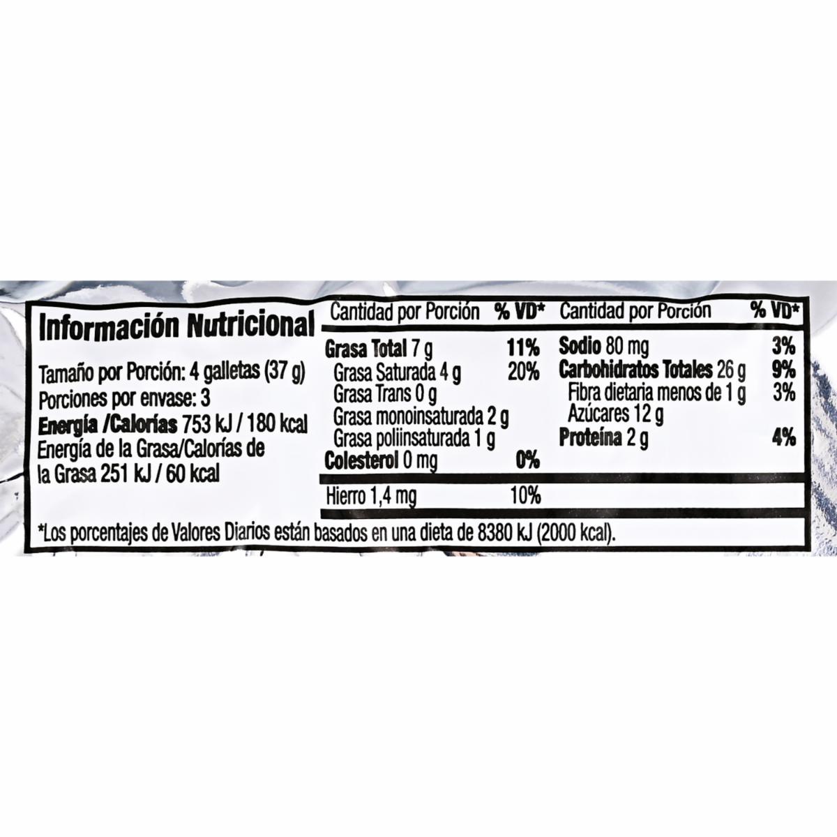 Galletas Con Chispas De Chocolate CHIPS AHOY 111 G - Image 2