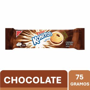 Galletas Dulces Doble Crema Sabor A Chocolate KONITOS 75 G