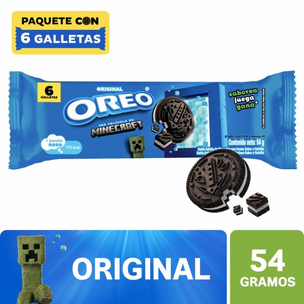 Galletas Dulces Sabor Original OREO 54 G