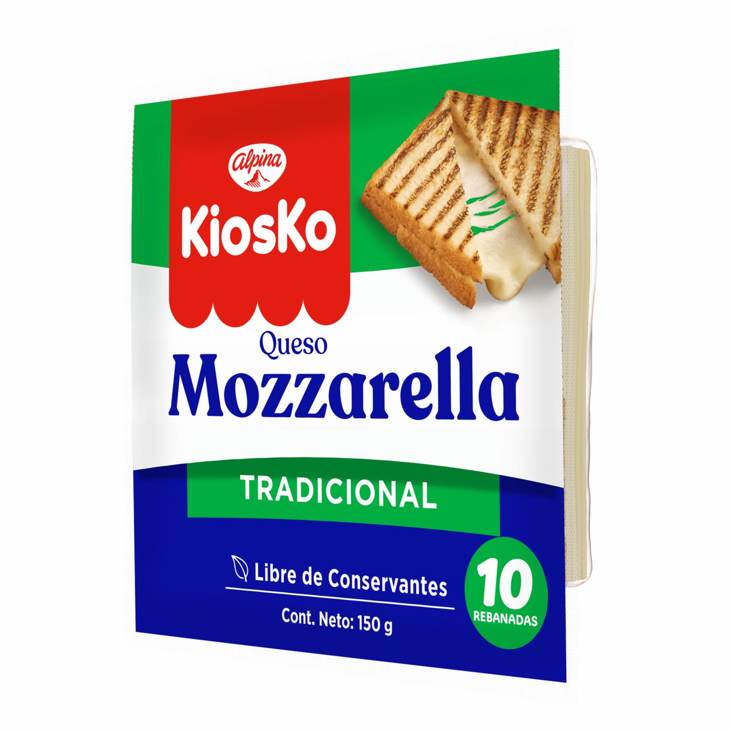 Queso Mozzarella Pizza Lonjas KIOSKO 150 G